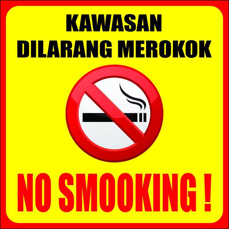 Banner Dilarang Merokok