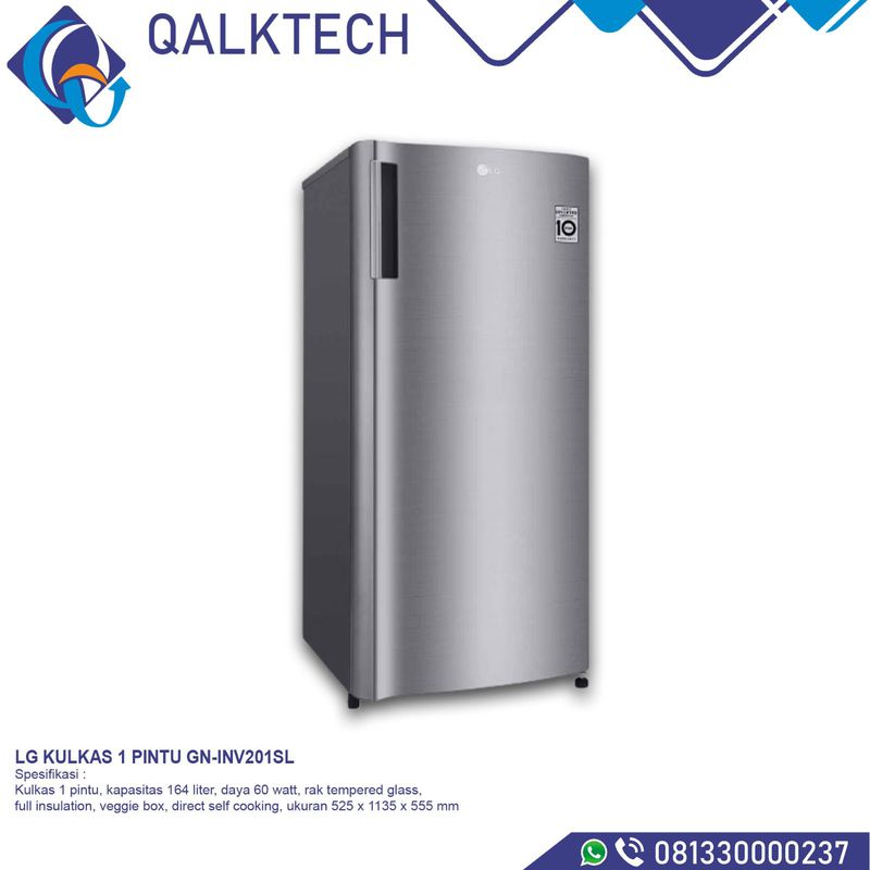 LG KULKAS 1 PINTU GN INV201SL