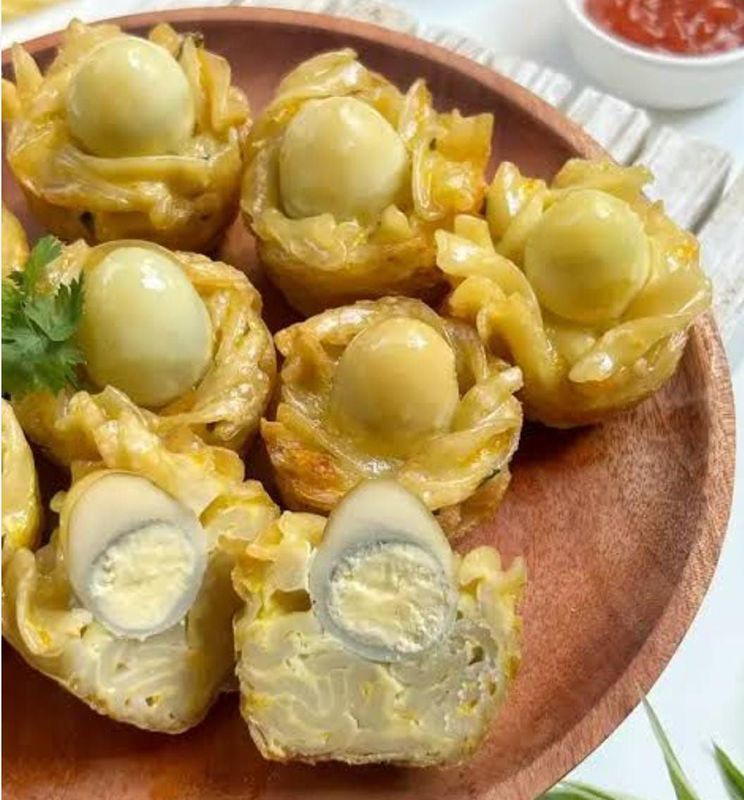 Makaroni Kukus Telur Puyuh Mpasi Usia 12 59 Bulan