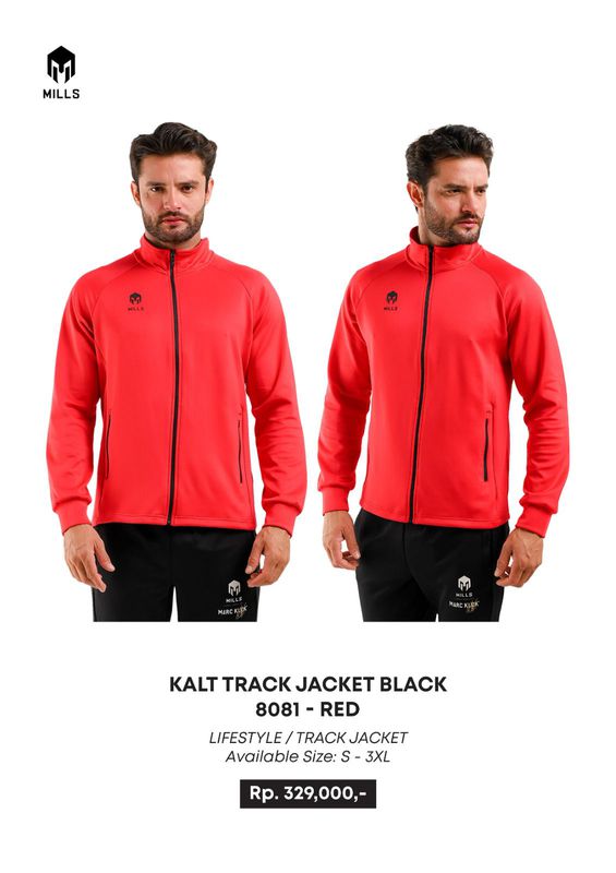 Jaket Pria Kalt Track Jaket - RED