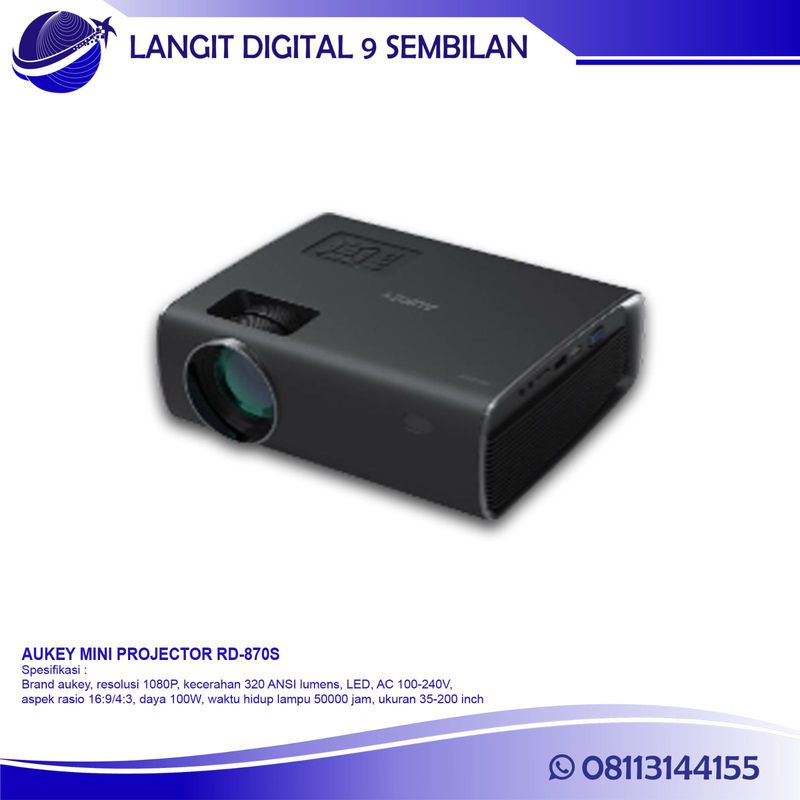 AUKEY MINI PROJECTOR RD-870S