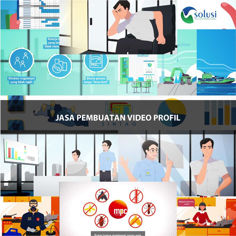 Jasa Pembuatan Video Profil dengan Animasi