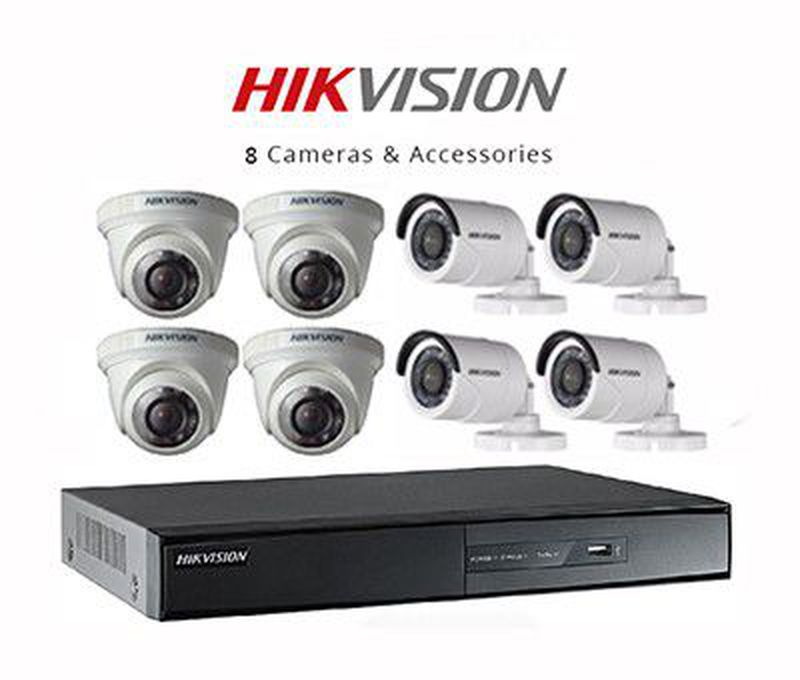 Paket 8 Kamera CCTV Hikvision
