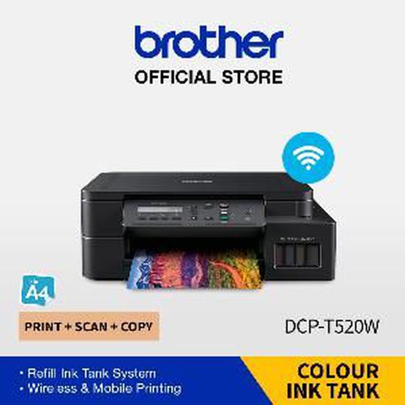 Brother Printer Inkjet Multifungsi A Dcp T W