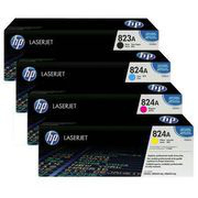 HP 824A Colour Original LaserJet Toner Cartridge - Kuning