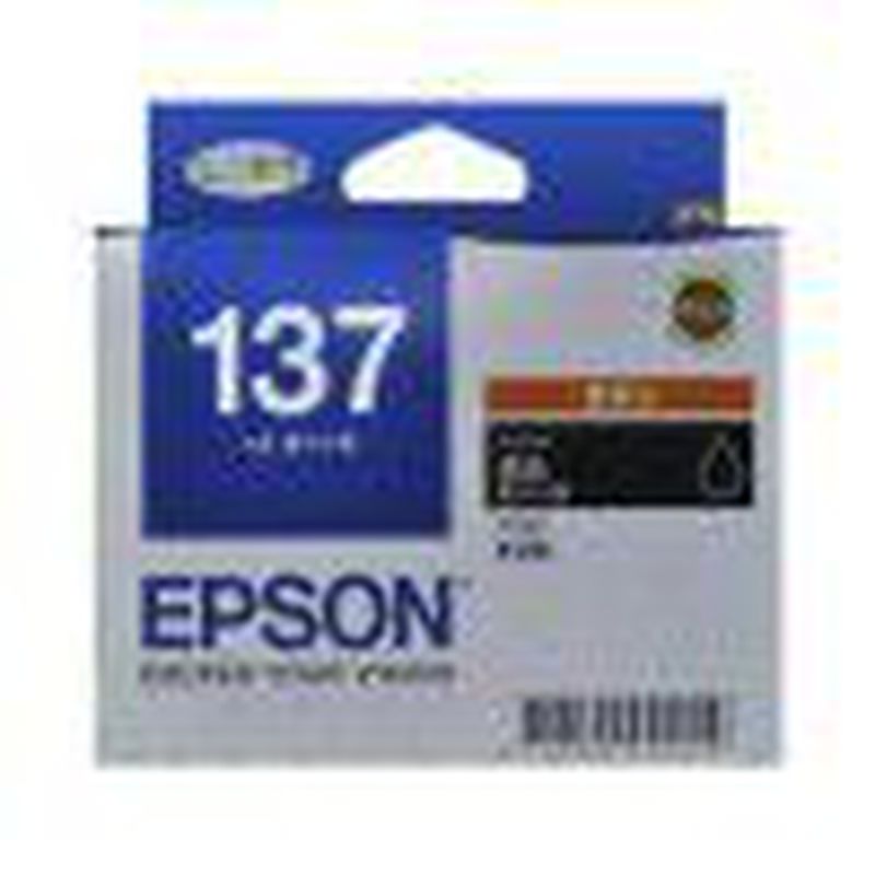 Epson Cartridge Printer Inkjet 137 Black Original