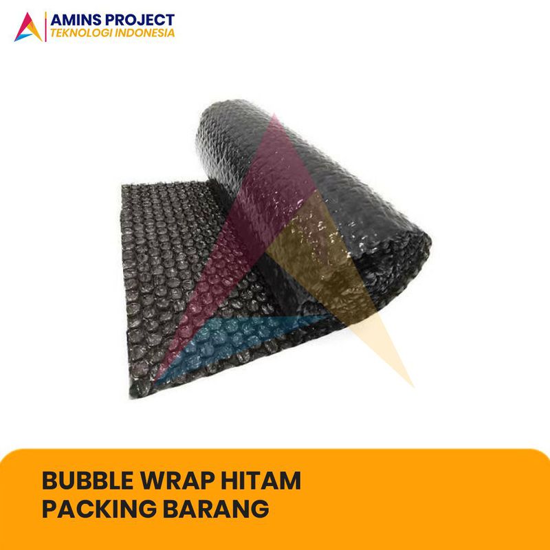 BUBBLE WRAP HITAM / UNTUK PACKING BARANG MURAH