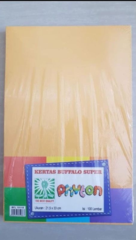 Kertas Bufallo Kuning