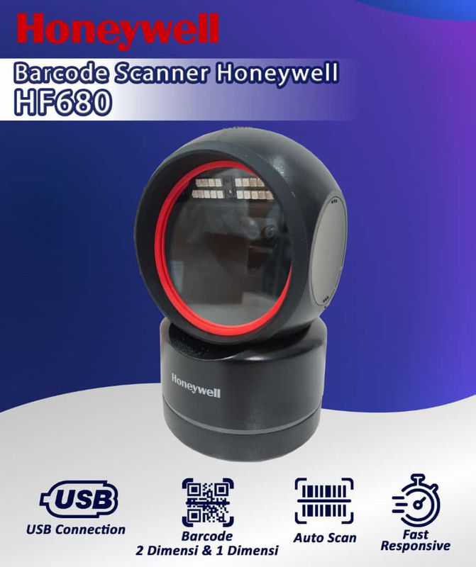 Scanner Barcode Honeywell HF680