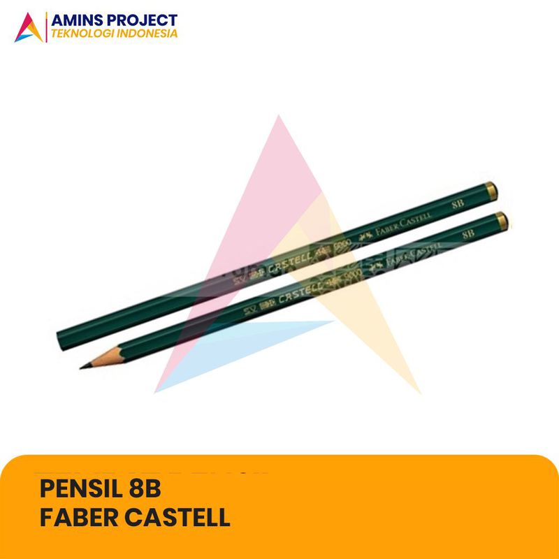 PENCIL / PENSIL 8B FABER CASTELL (1 PACK)