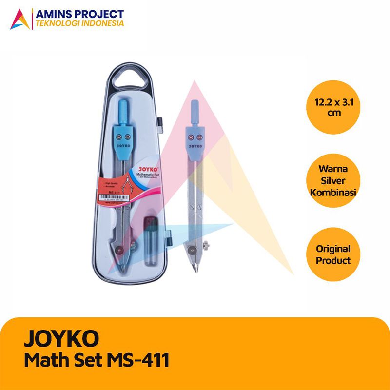 Math Set Jangka Joyko Ms Pcs Murah