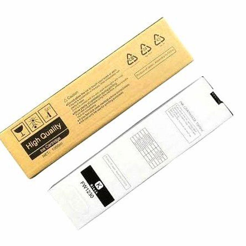 Tinta mesin riso com collour FW1230 black