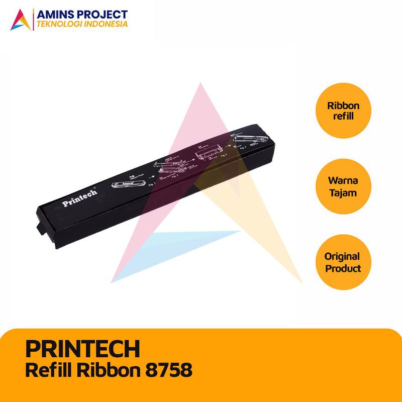 RIBBON REFILL PRINTECH 8758 ORIGINAL