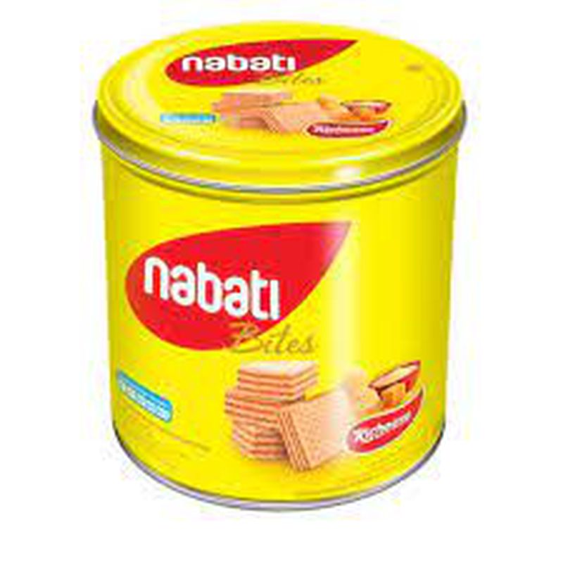 Biskuit Nabati Keju Wafer Kaleng 287 g