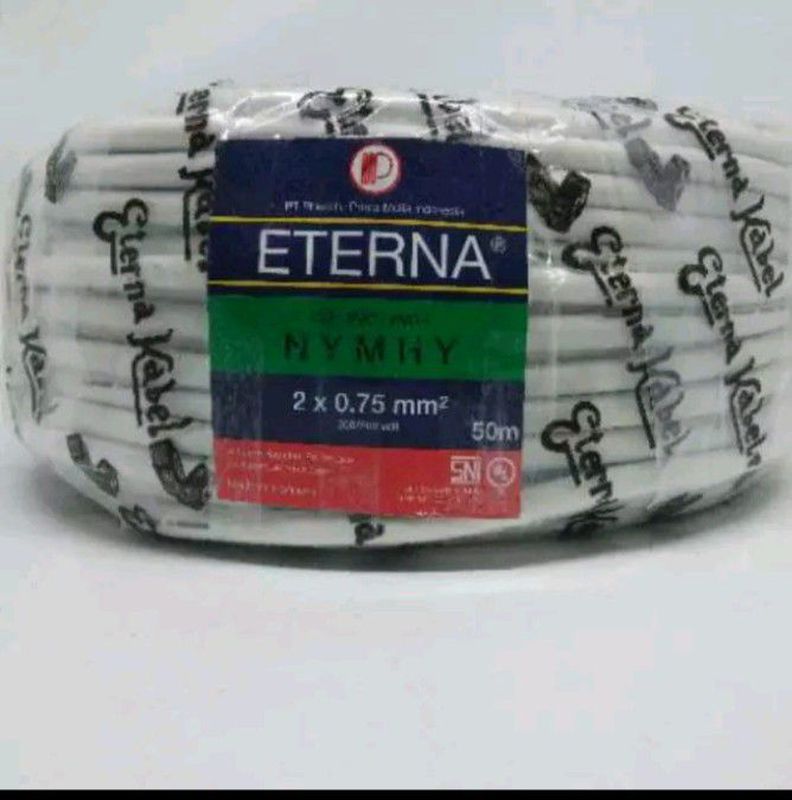 Kabel Eterna Nymhyo 2x0 75 Serabut 50 M