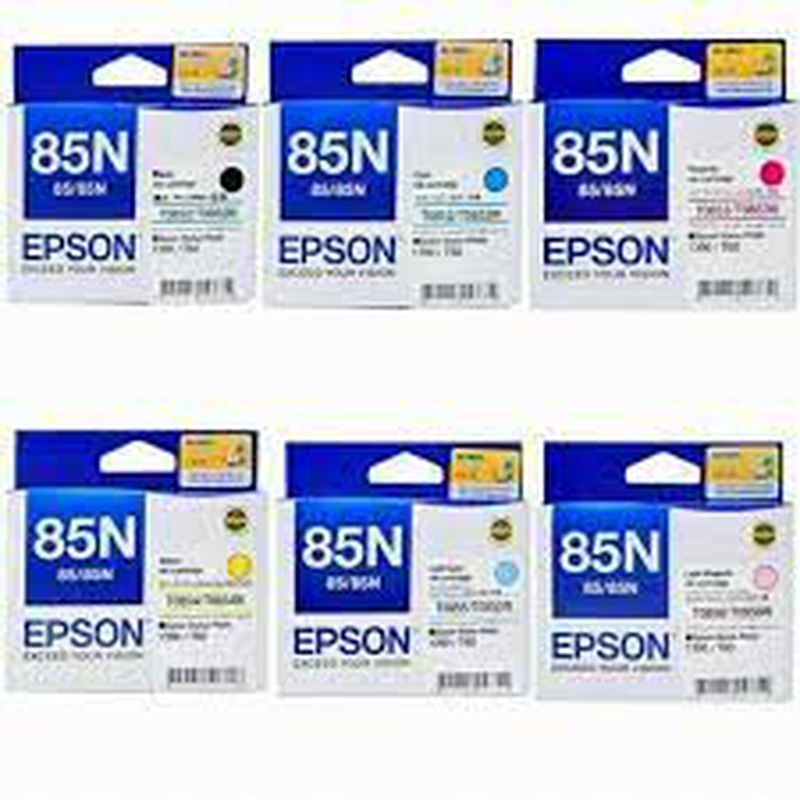 Epson Cartridge Printer Inkjet 85N Original Cyan