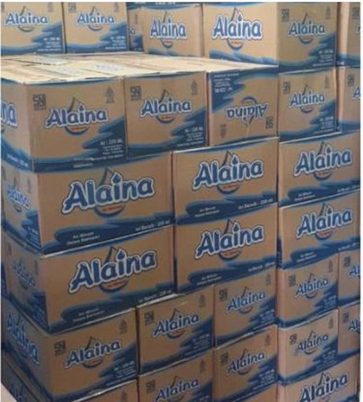 ALAINA Air Kemasan Gelas