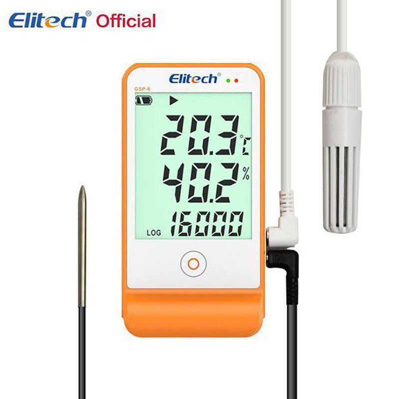 Termometer Ruangan (Humidity & Temperature Data Logger Elitech GPS-6)