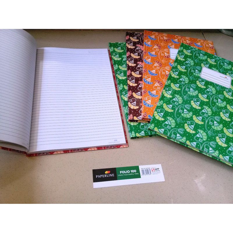 Buku register Folio 100 Merk Paperline