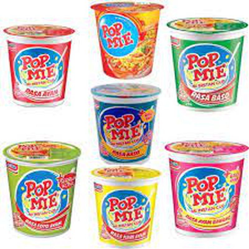 Mie instan dala kemasan cup