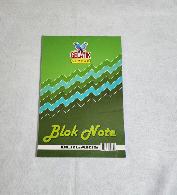 Block Note Sedang Gelatik Kembar Bergaris
