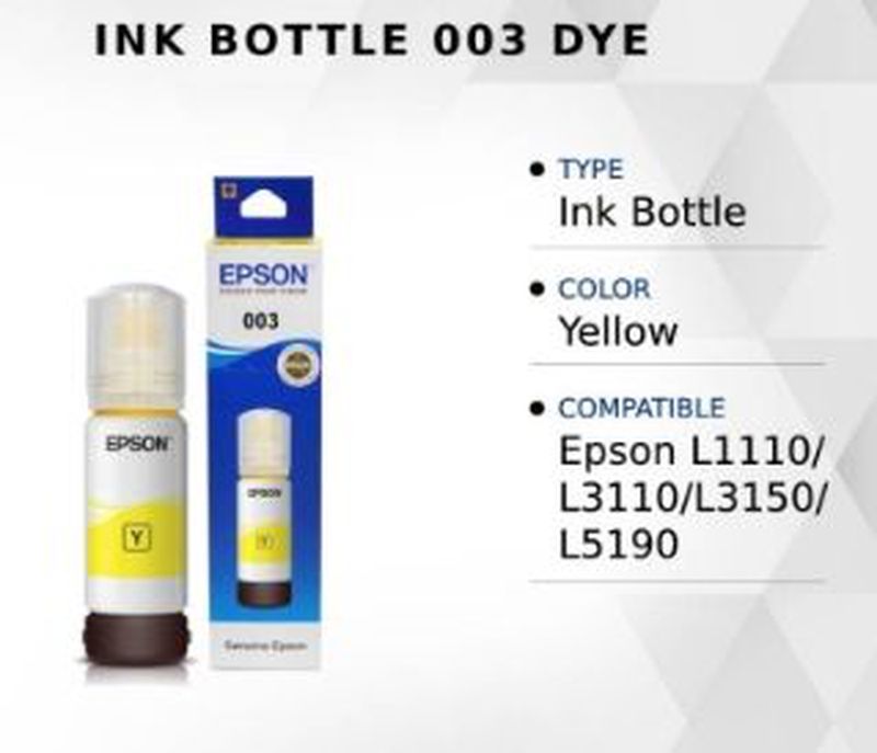 EPSON 003 YELLOW