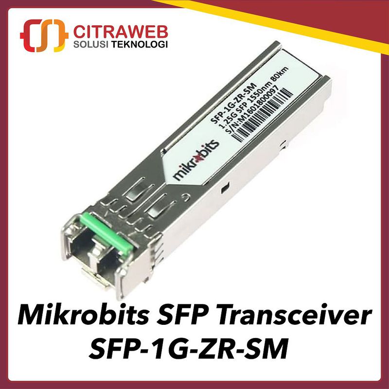 Mikrobits SFP Transceiver SFP-1G-ZR-SM