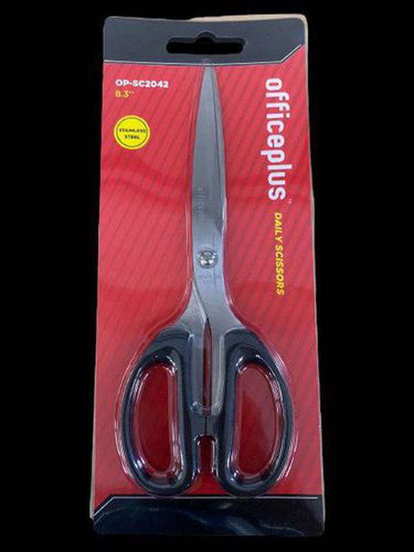 OFFICE-P DAILY SCISSORS BLACK 6.3` OP-SC203