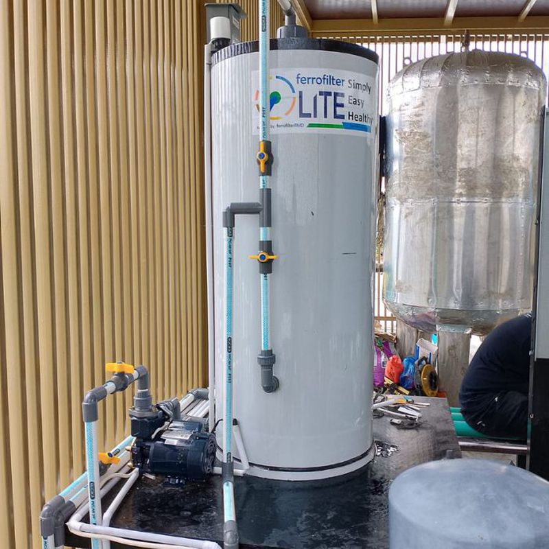 Filter Air Sumur Bor, ferrofilter L-500