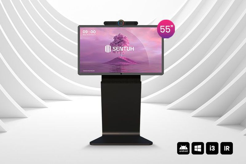 SMARTBOARD 55 INCH DUAL OS WITH VIDEO CONFERENCE