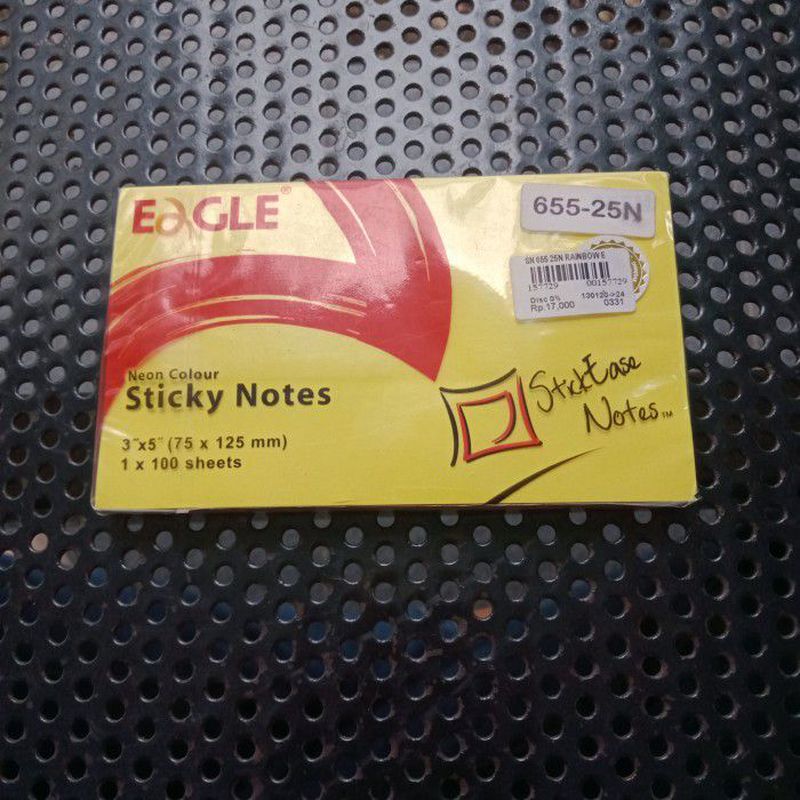 STICKY NOTE 75X125 MM