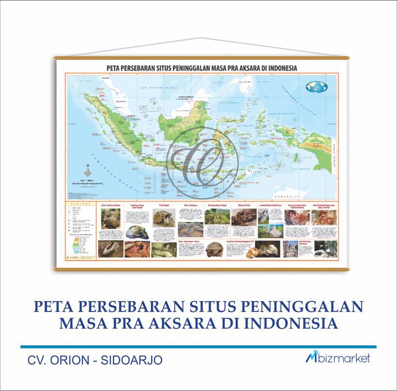 Peta Persebaran Situs Peninggalan Masa Pra Aksara Di Indonesia