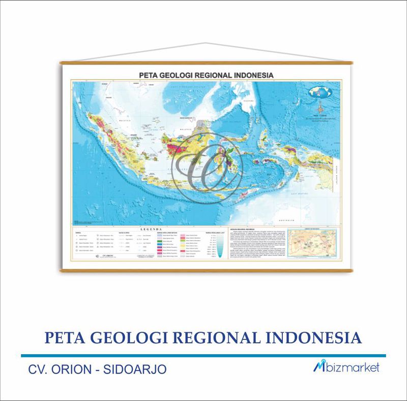 Peta Geologi Regional Indonesia