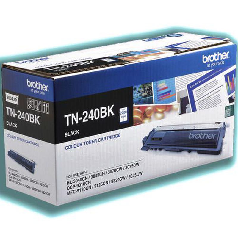 Brother TN-240BK Black Toner Cartridge