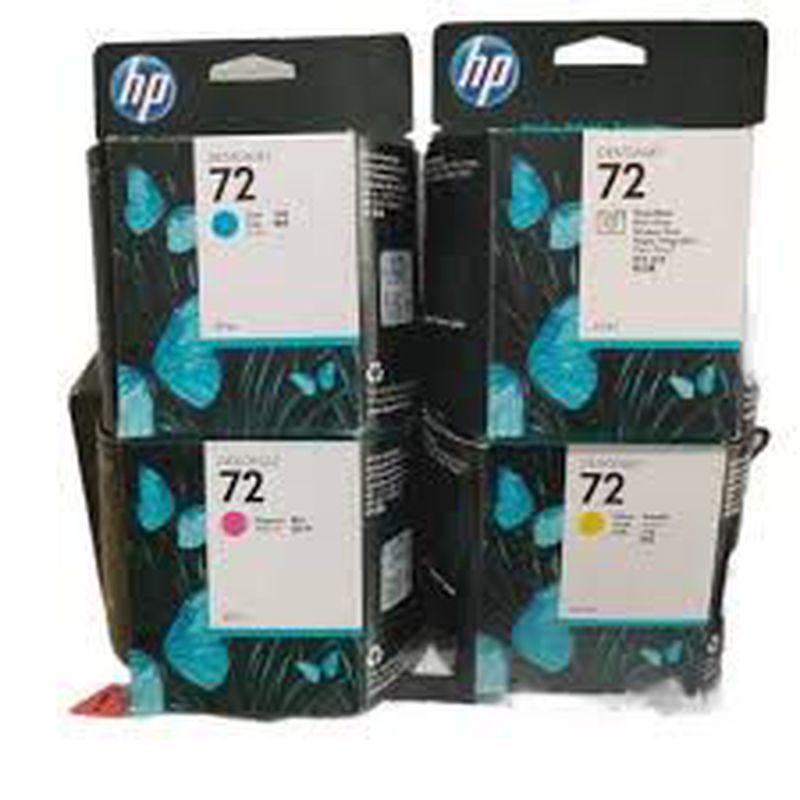 Hewlett-Packard Cartridge Printer InkJet 72 69-ml Original Baru - Cyan