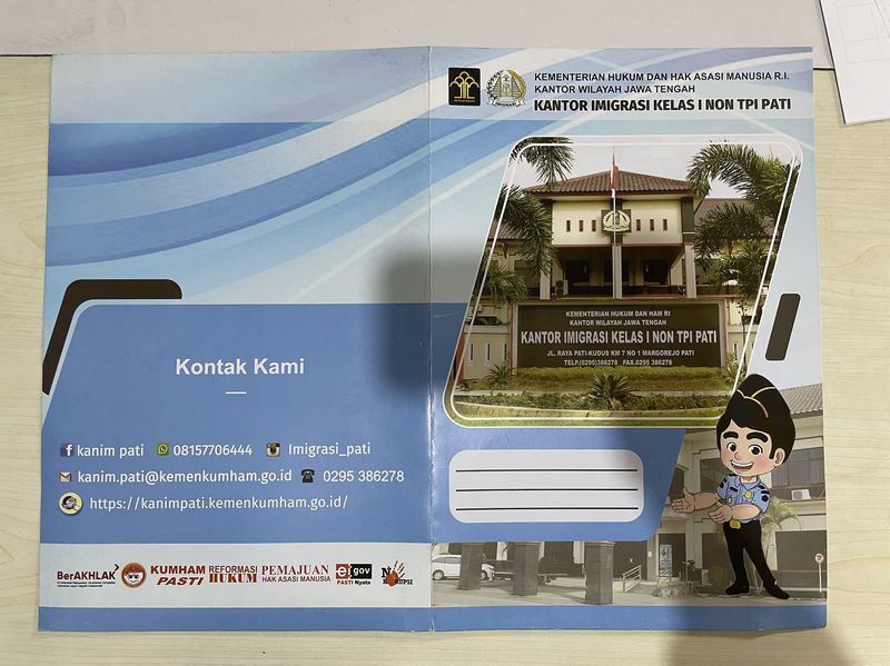 Cetak Stopmap Full Colour