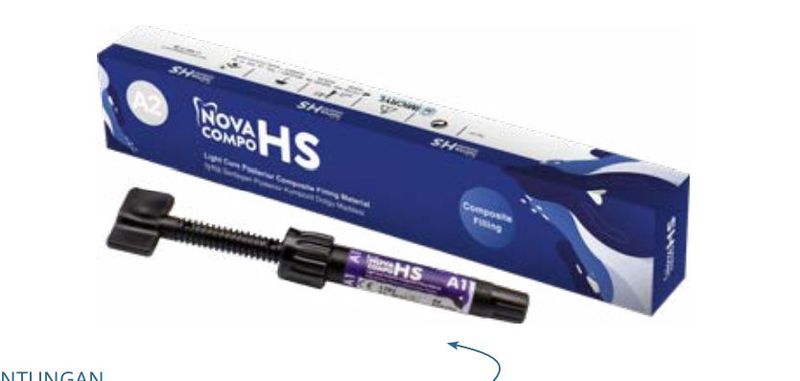 Nova Compo HS Komposit Hibrida Posterior