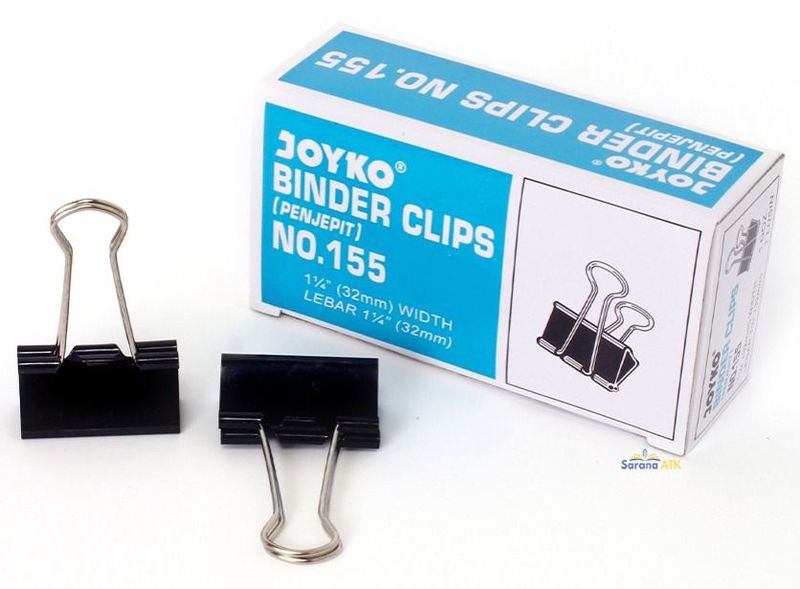 Double Clip/Binder Clip Joyko No. 155.