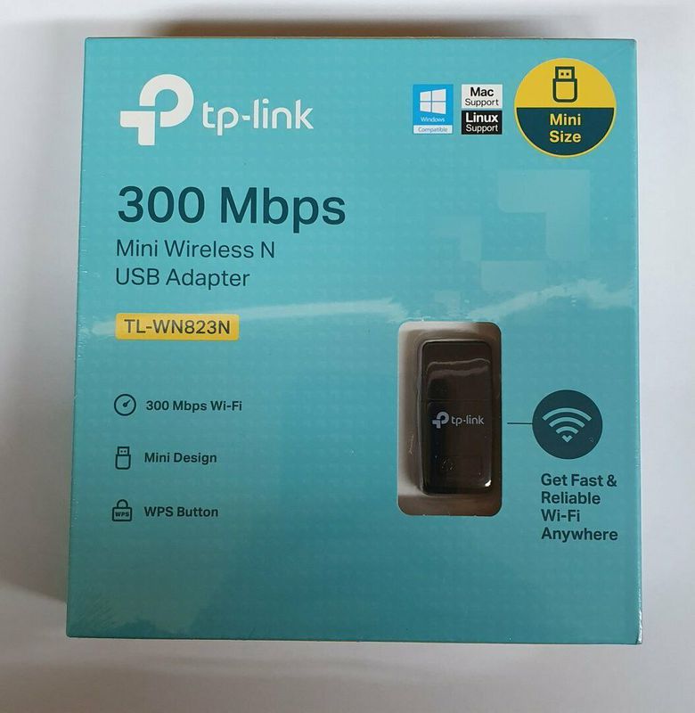 MINI WIRELESS USB ADAPTER TP LINK TL-WN823N