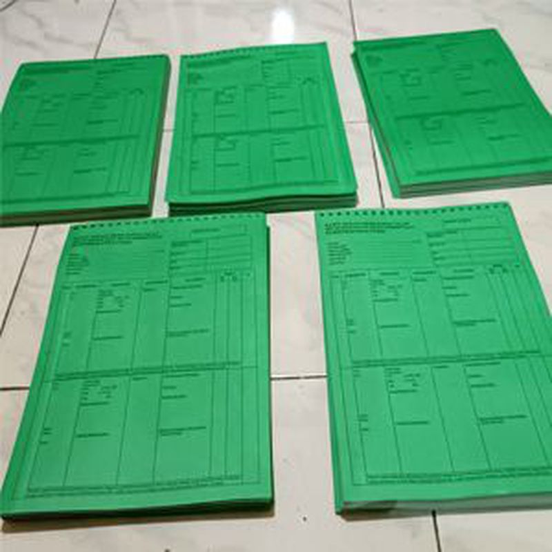 CETAK KARTU REKAM MEDIK (HIJAU)