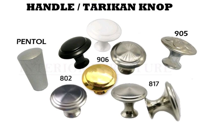 Handel bulat laci meja