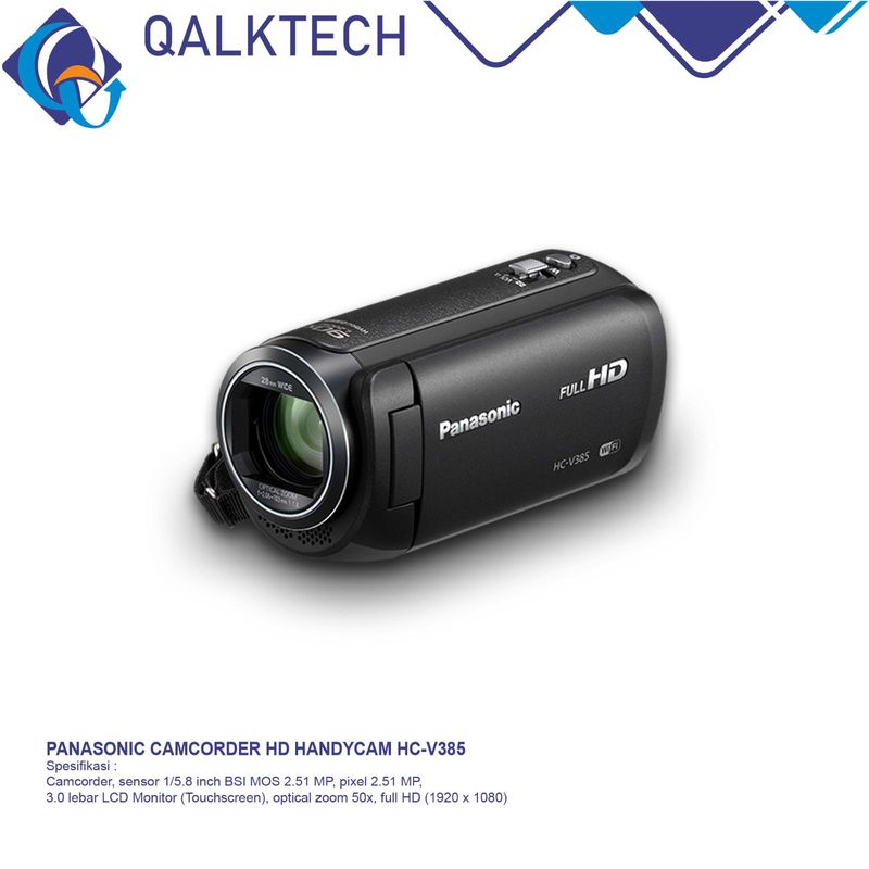 PANASONIC CAMCORDER HD HANDYCAM HC-V385