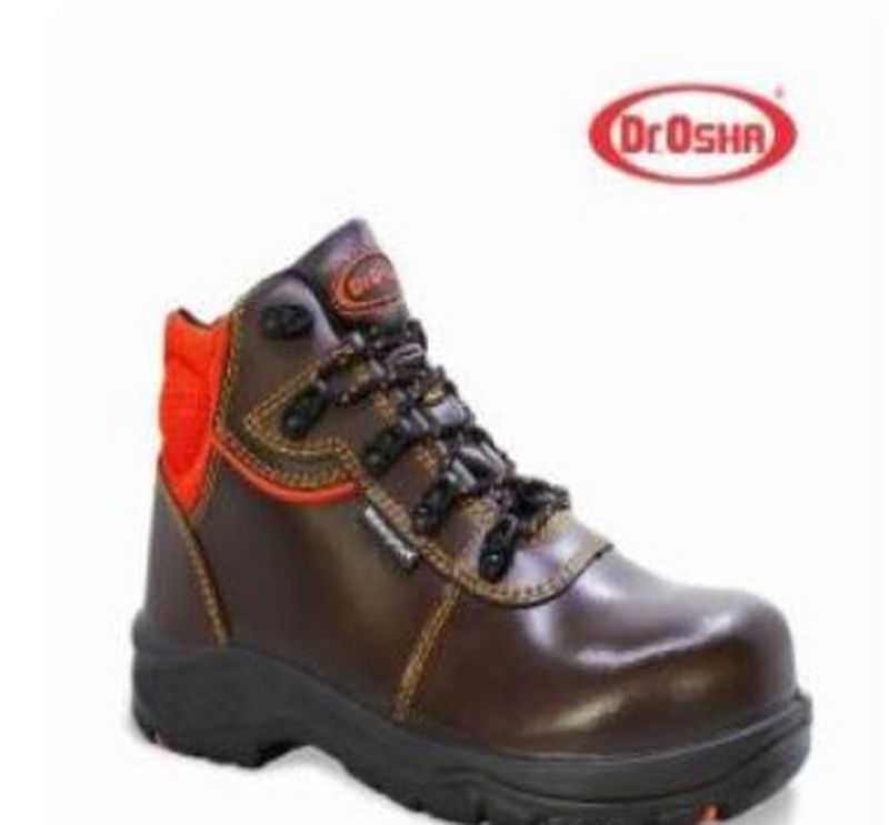 DR. OSHA 9239 DELUXE ANKLE BOOT S2 COMPOSITE TOE CAP BROWN DR.OSHA SAFETY