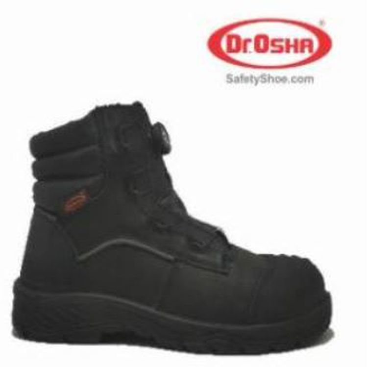 DR. OSHA 3269 COBRA ANKLE BOOT BLACK S1 COMPOSITE TOE CAP DR.OSHA