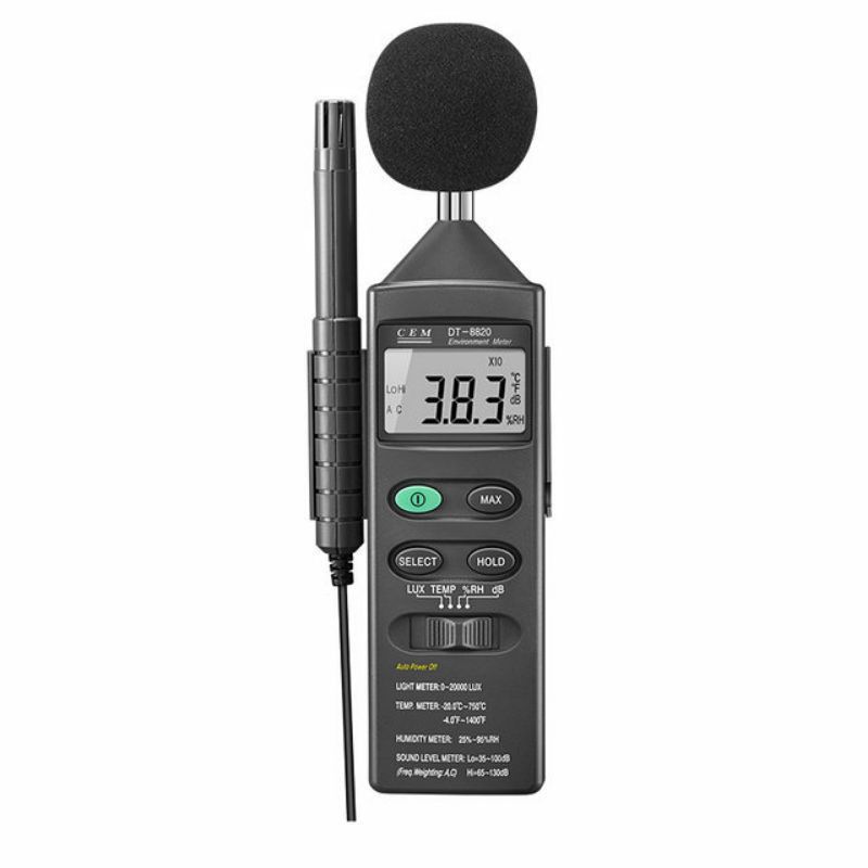 Sound Level Meter CEM DT8820 4 in 1