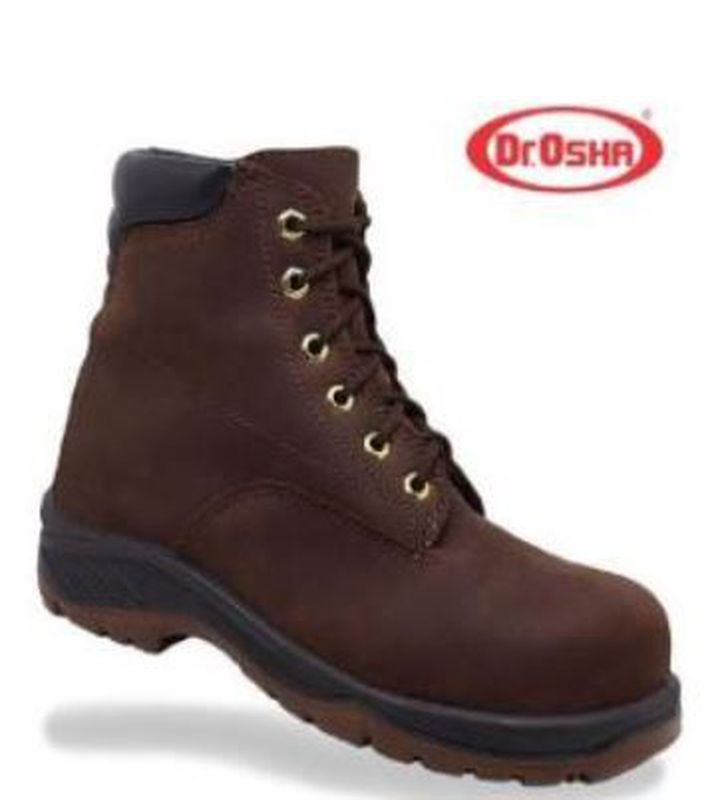 DR. OSHA 9290 MAVERICK ANKLE BOOT BROWN S2 COMPOSITE TOE CAP DR.OSHA