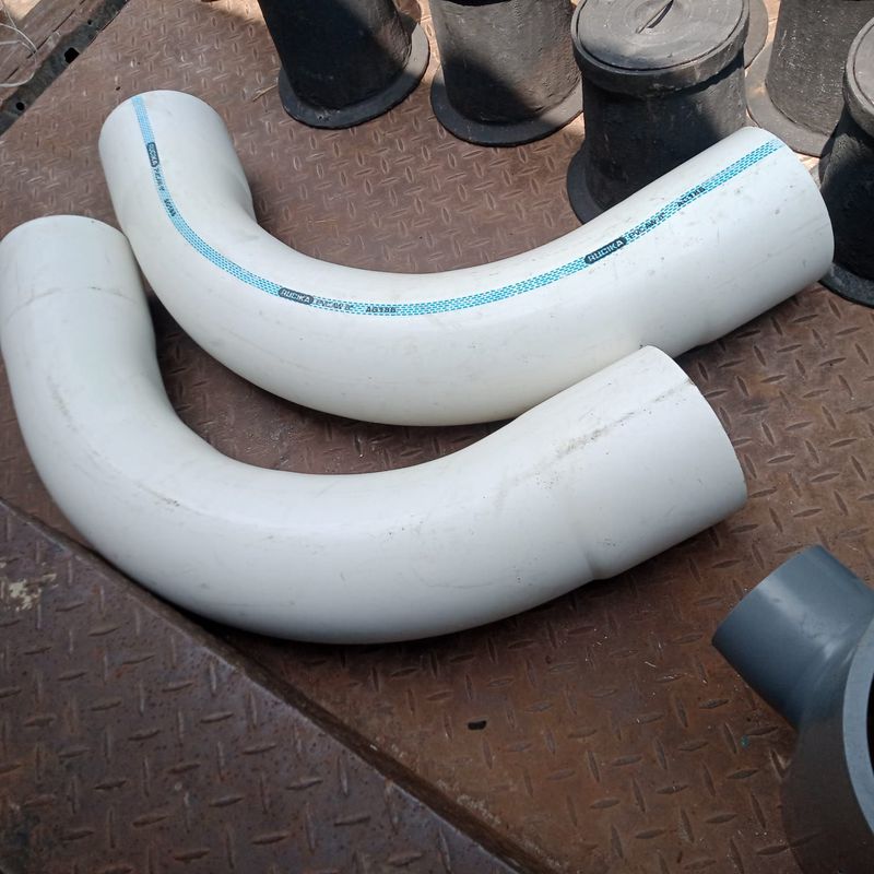 Long bend pvc 8