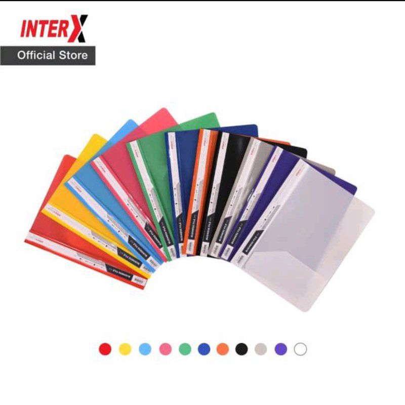 Business File F4 Inter X Folder (Biru) - A4