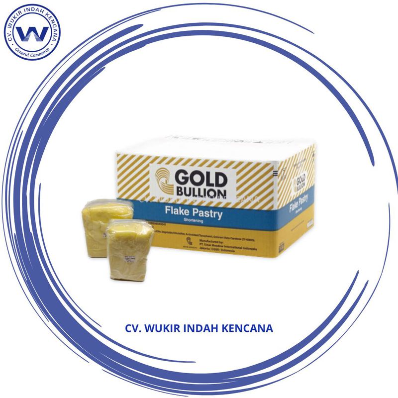 Gold Bullion flake pastry korvet(shortening) 500gr