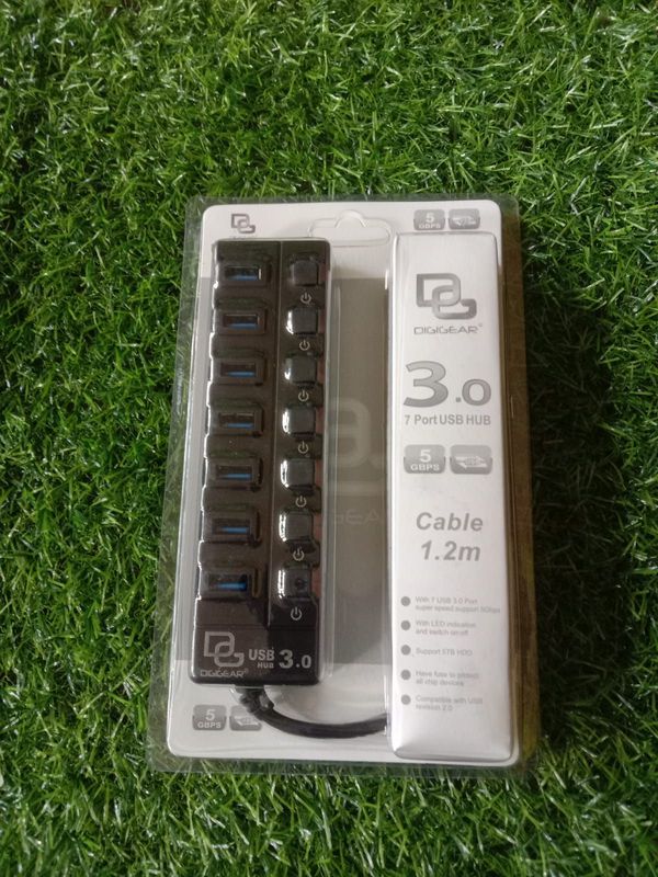 Digigear USB Hub 7 port 1.2m